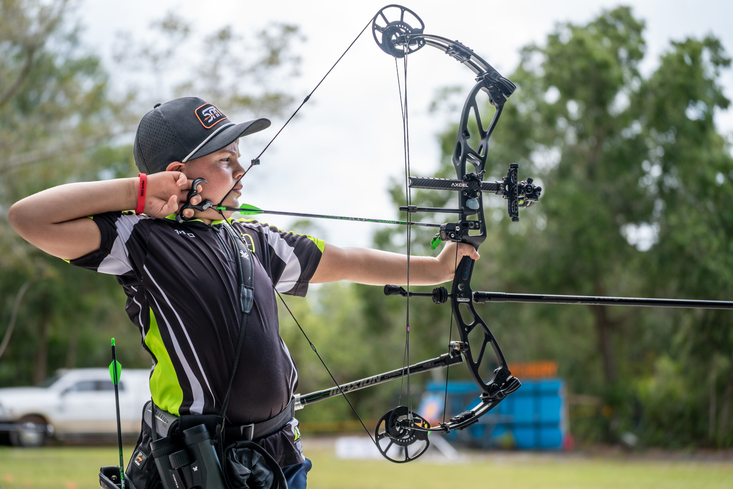 Custom compound bow build at Archery Sarasota. Elite Archery dealer in Sarasota, FL